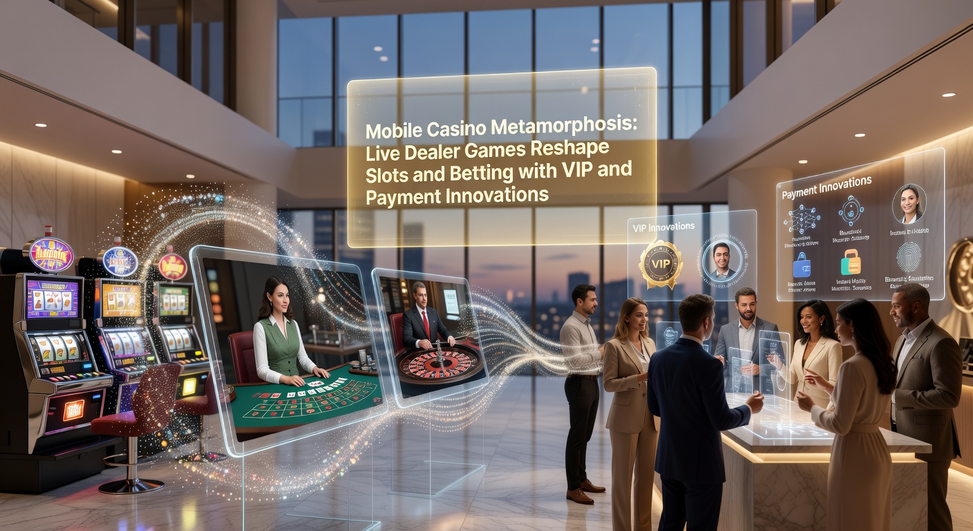 Dynamic mobile casino interface showing live dealer blackjack alongside spinning slots and sports betting odds, highlighting seamless integration