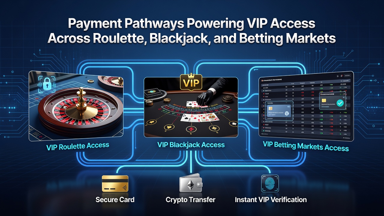 Secure transaction flow diagram illustrating VIP escalation through roulette, blackjack, and betting platforms