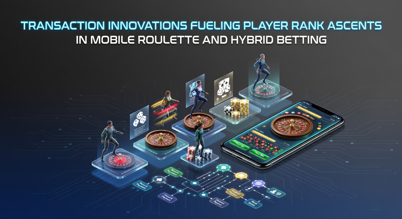 Mobile roulette interface showing instant transaction prompts and player rank progression indicators